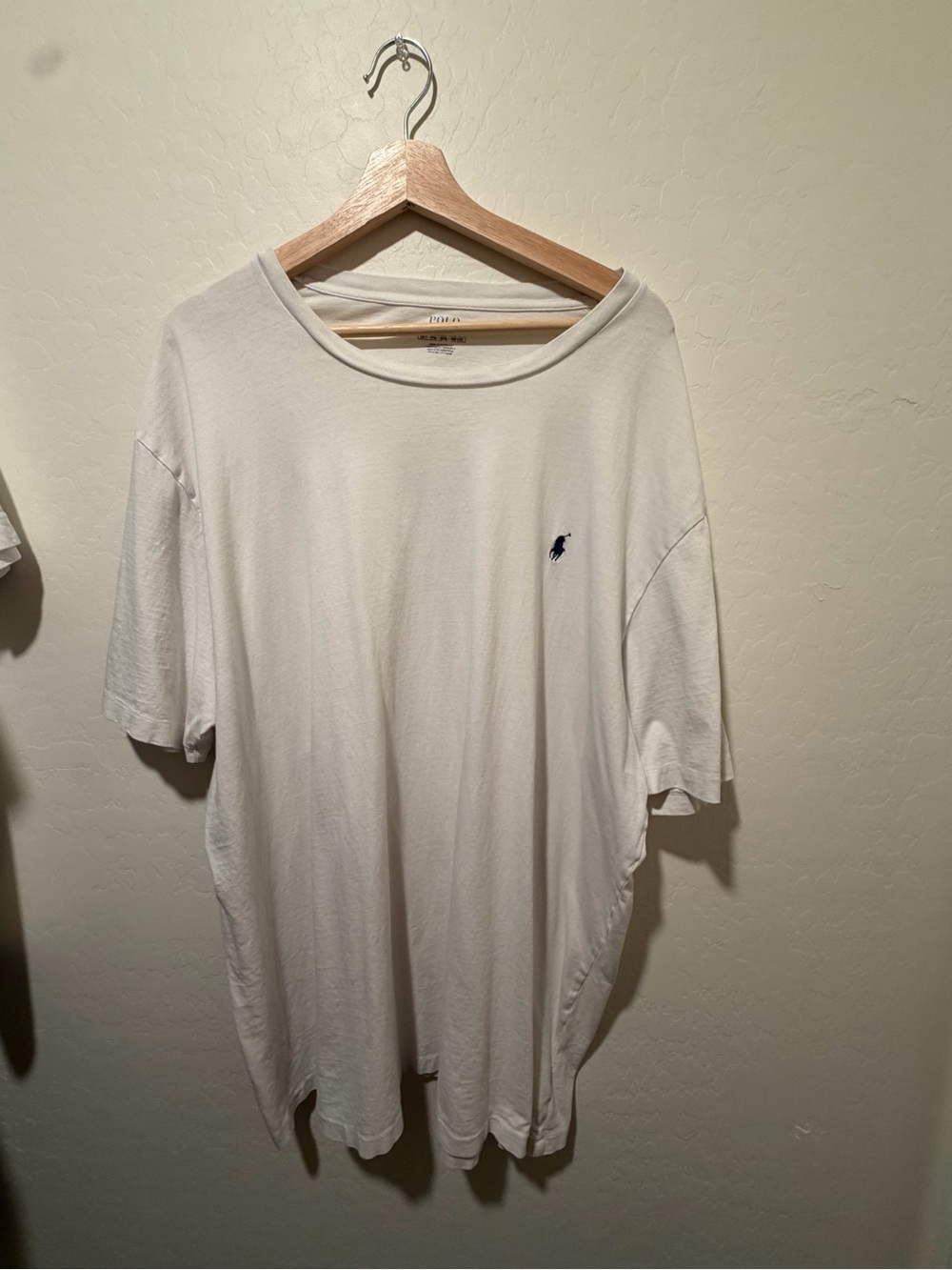 Polo by Ralph Lauren White Tee with Navy Pony